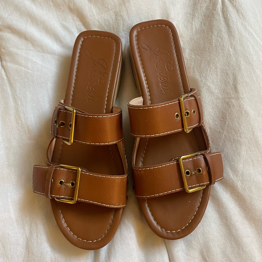 J. Crew Double Buckle Sandel